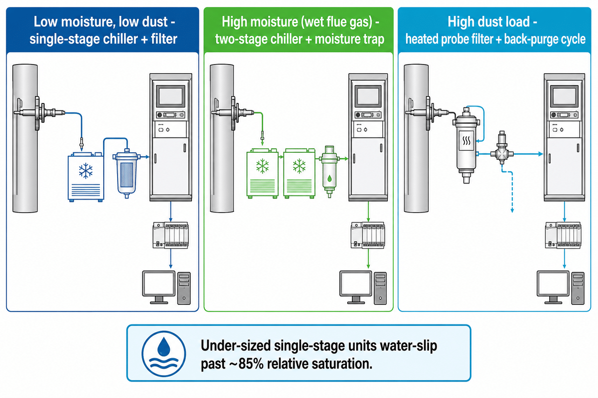 Sample Conditioning: Why Raw Flue Gas Would Destroy Your Analyzers — GESHINE