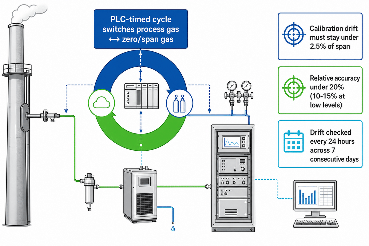 PLC Control & Automatic Calibration: Keeping the Rack Honest — GESHINE