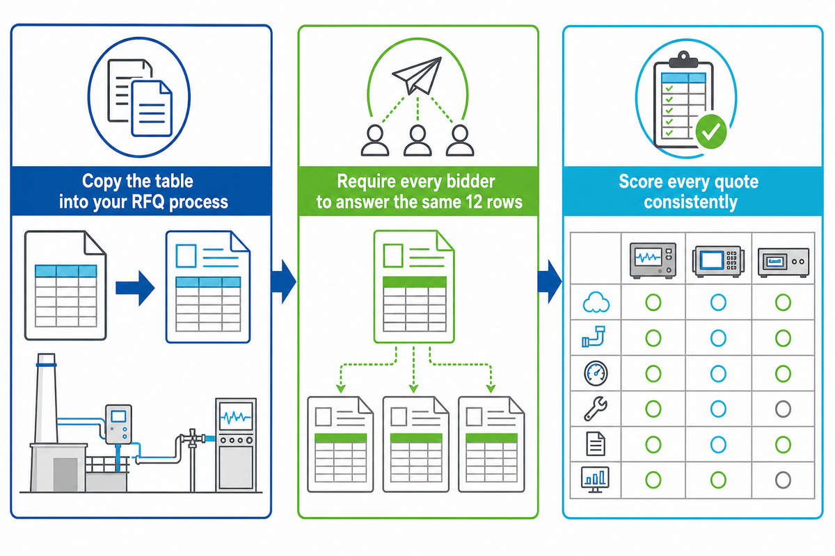 The 12-Point CEMS Procurement Checklist — GESHINE
