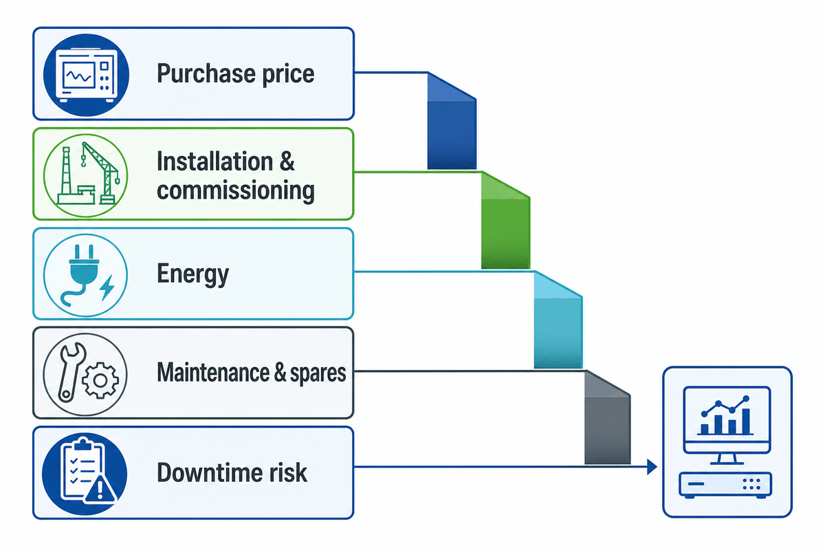 A Five-Year CEMS Cost Model With Useful-Life Sensitivity
