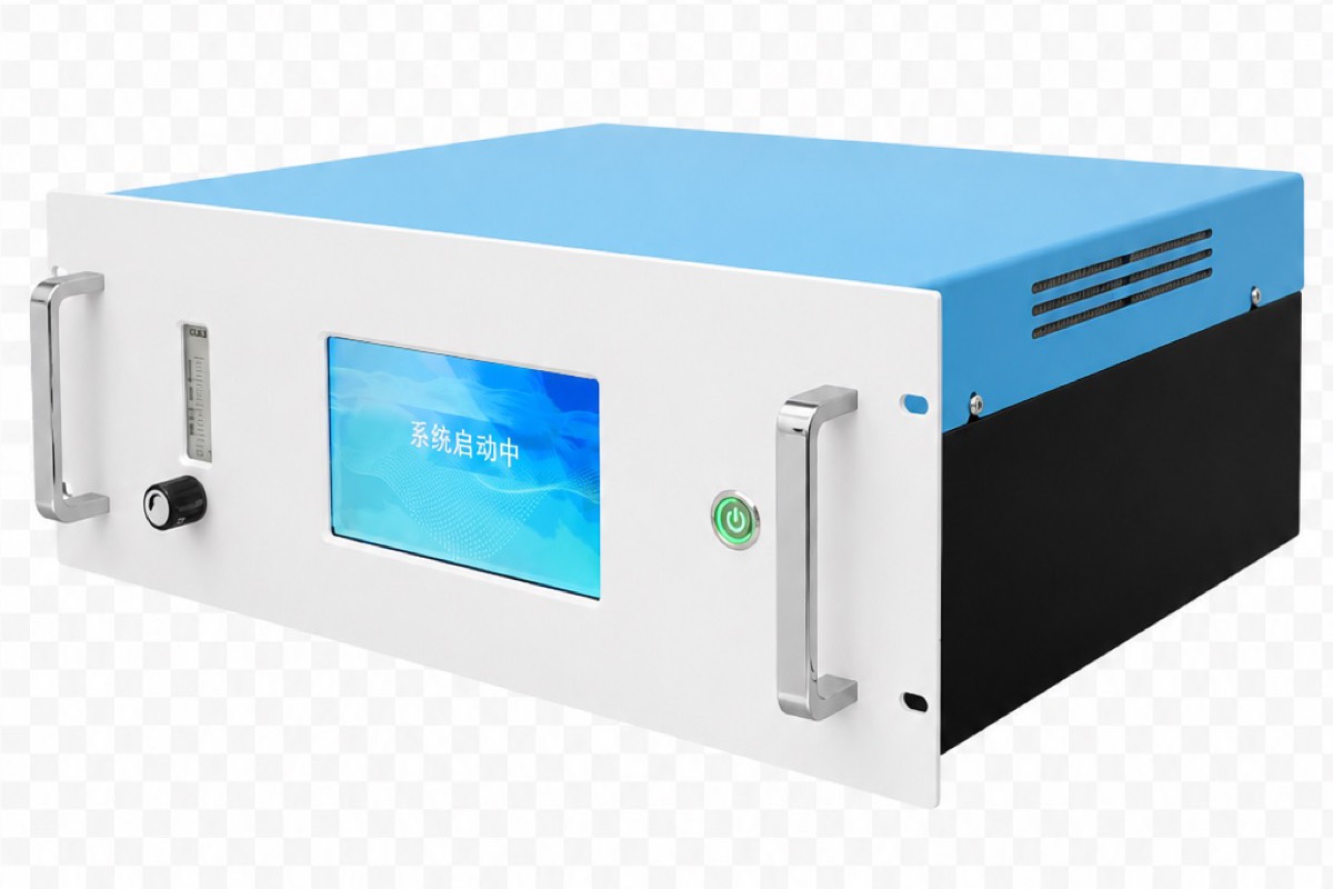 GESHINE ZS6300-H2 TCD H₂ process hydrogen analyzer — angled view
