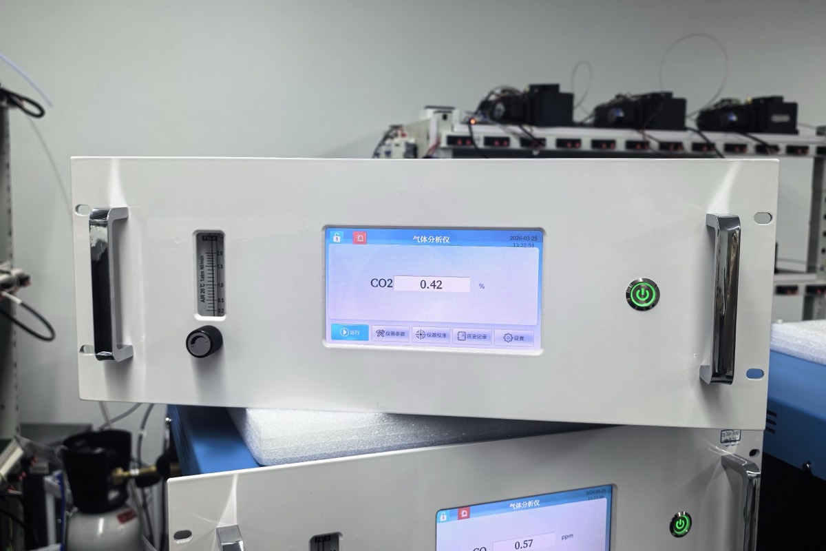 GESHINE ZS6500-N2O GFC Infrared N₂O analyzer — installed configuration